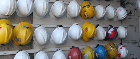 Head Injury claims illustrated by Hard Hats by Michelllaurence under creative commons licence